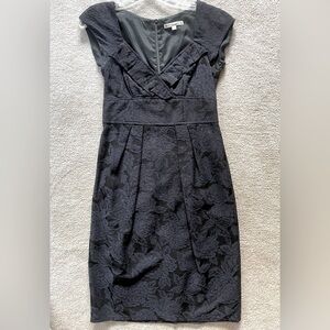 VINTAGE Nanette Lepore Black Cocktail Dress, 100% Silk, Women’s 2